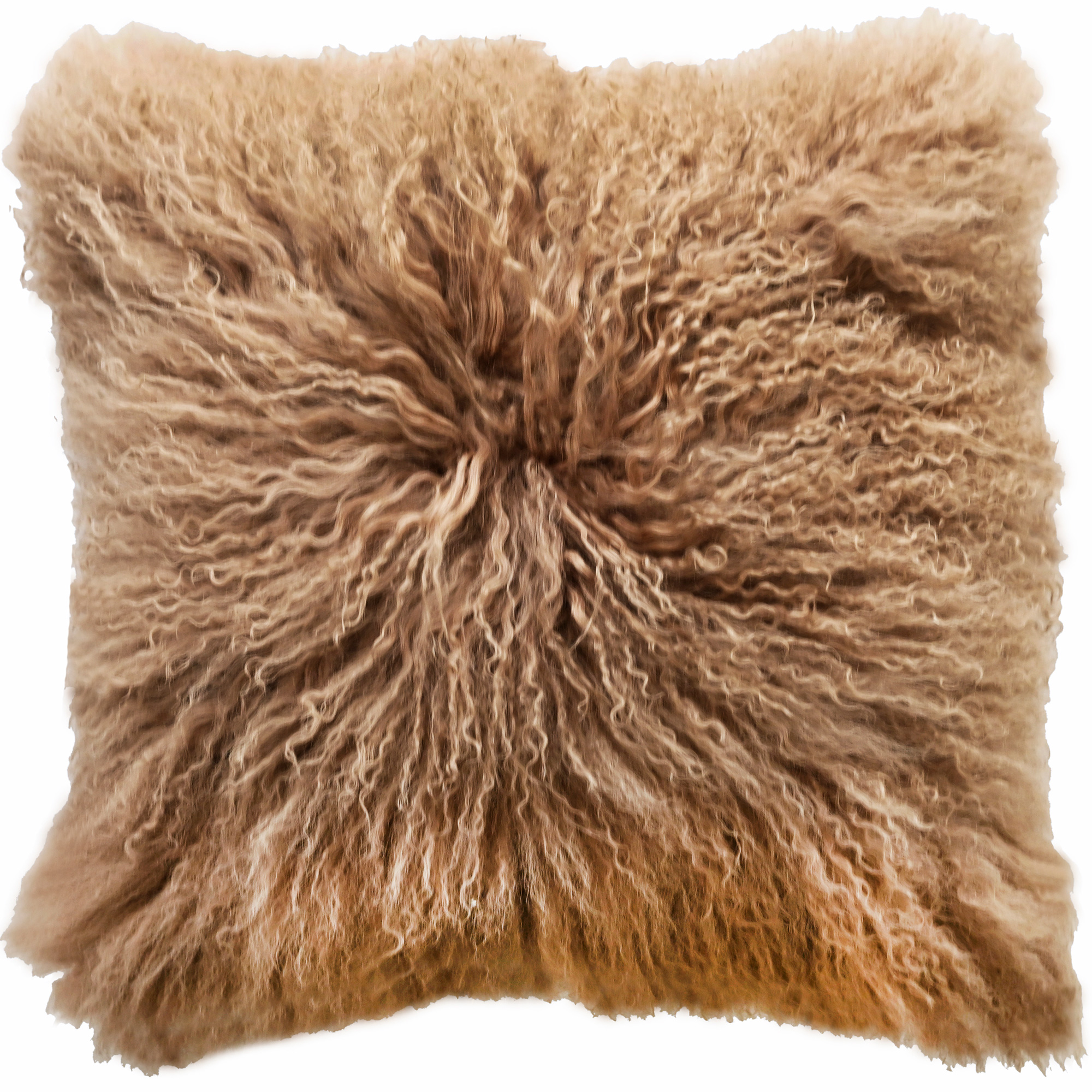 Mongolian Lamb Real Suede Taupe by Malini | Style Our Home