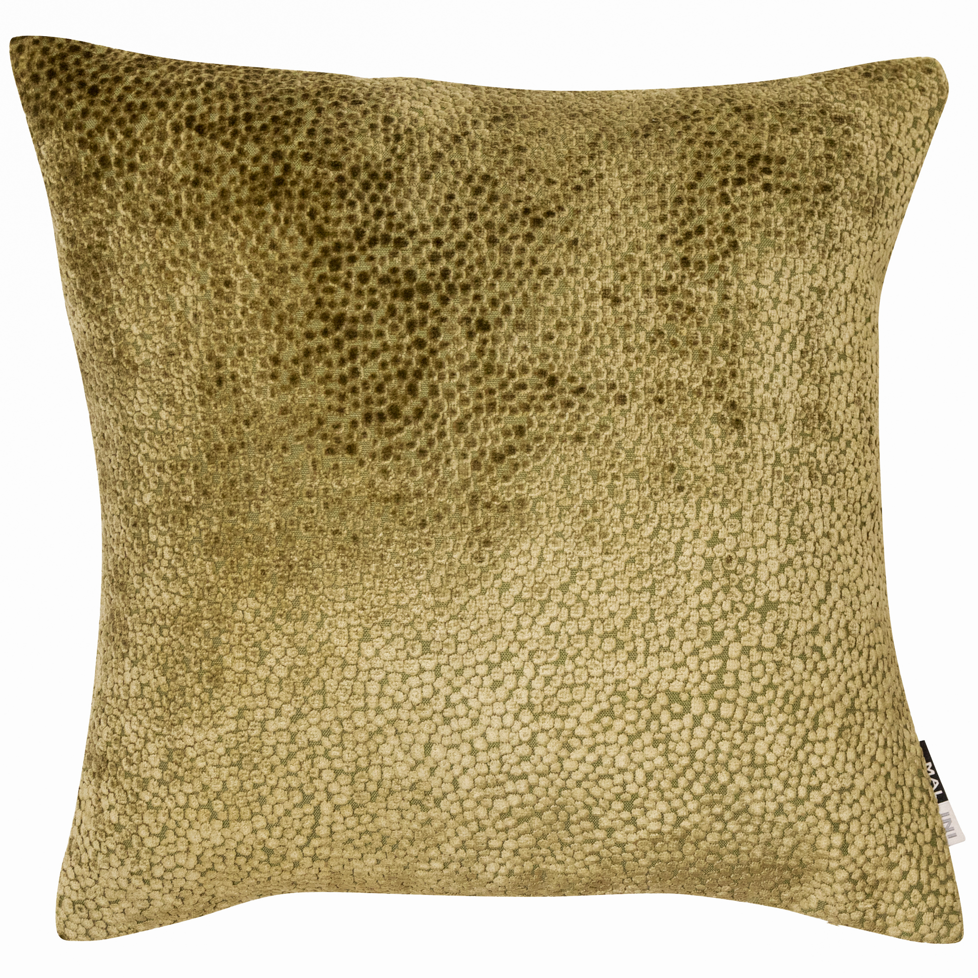 Cut Velvet Dots In Olive Bingham by Malini | Style Our Home