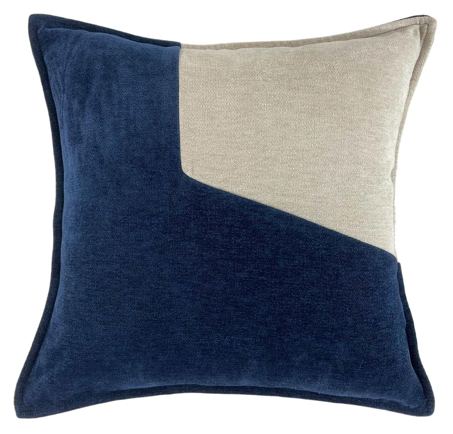An Angle Design Navy And Cream by Malini | Style Our Home