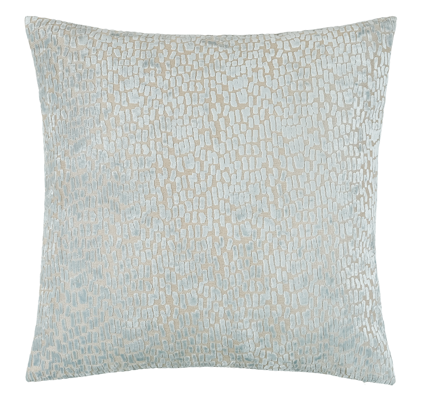 Cut Velvet Dashes Melody Baby Blue  by Malini | Style Our Home