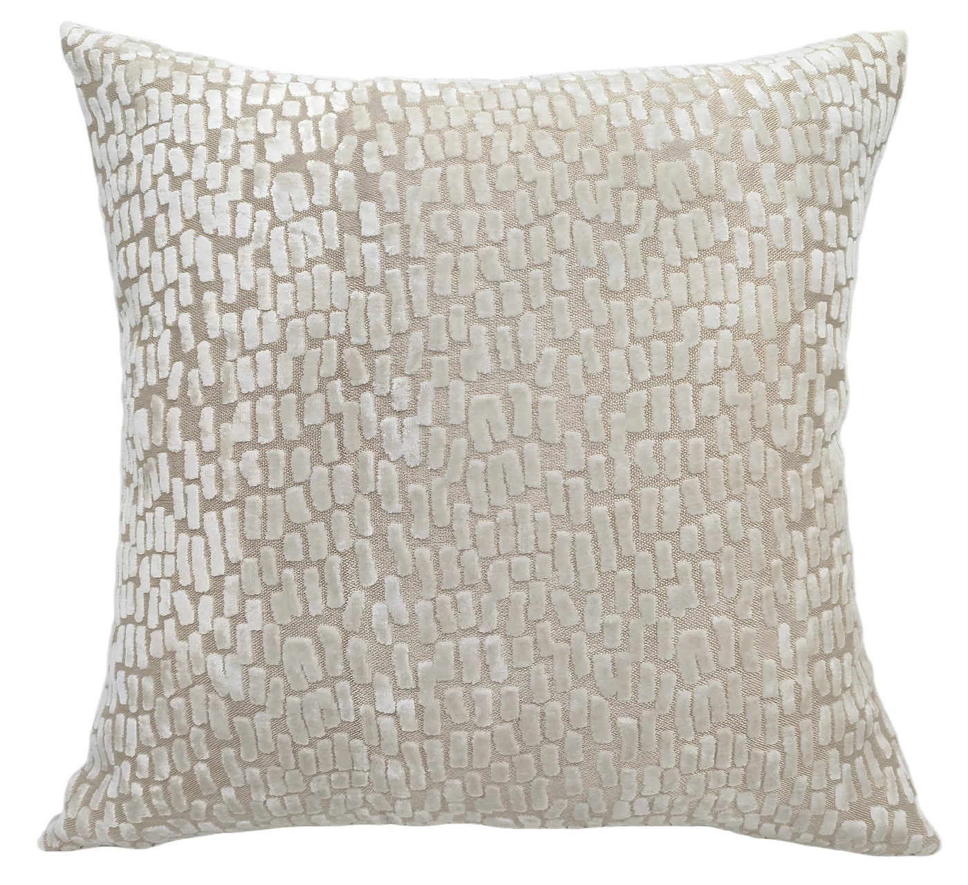 Cut Velvet Dashes Melody Ivory by Malini | Style Our Home