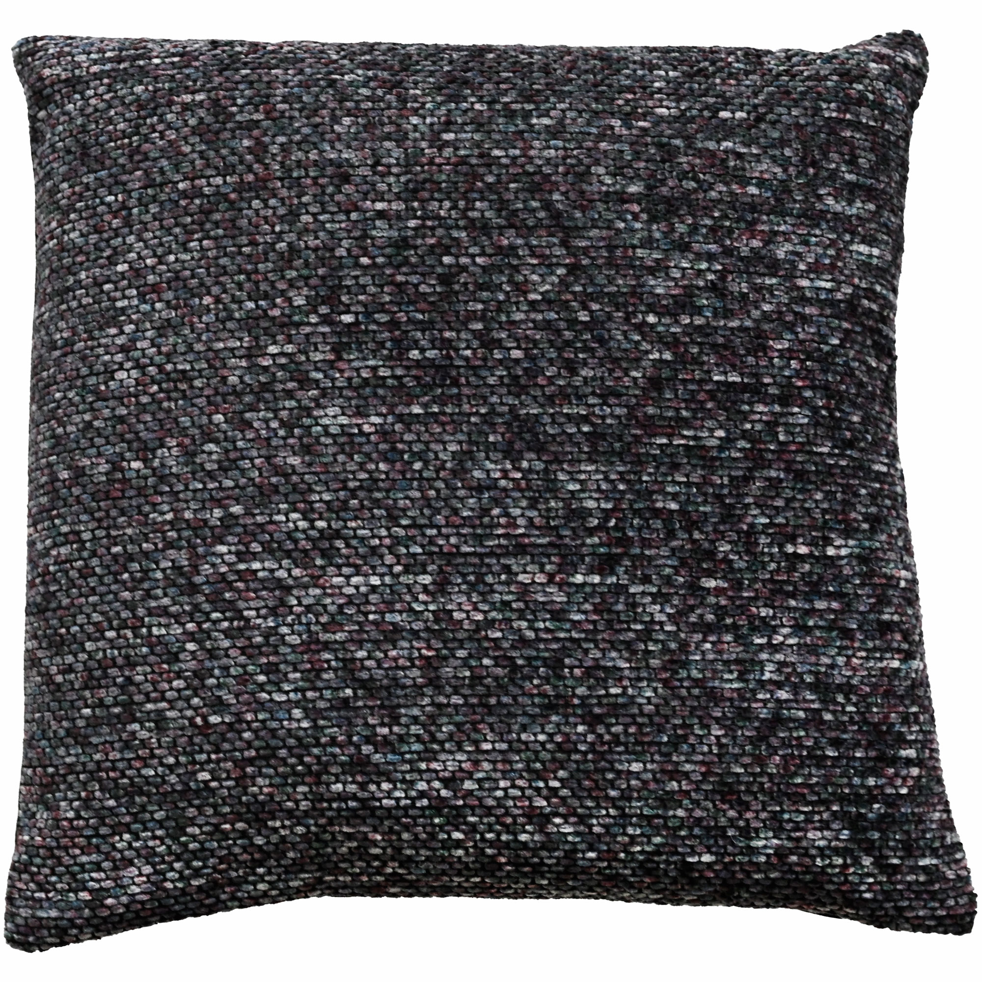 Ombre Chenille Squares With Velvet Bk Purple by Malini | Style Our Home