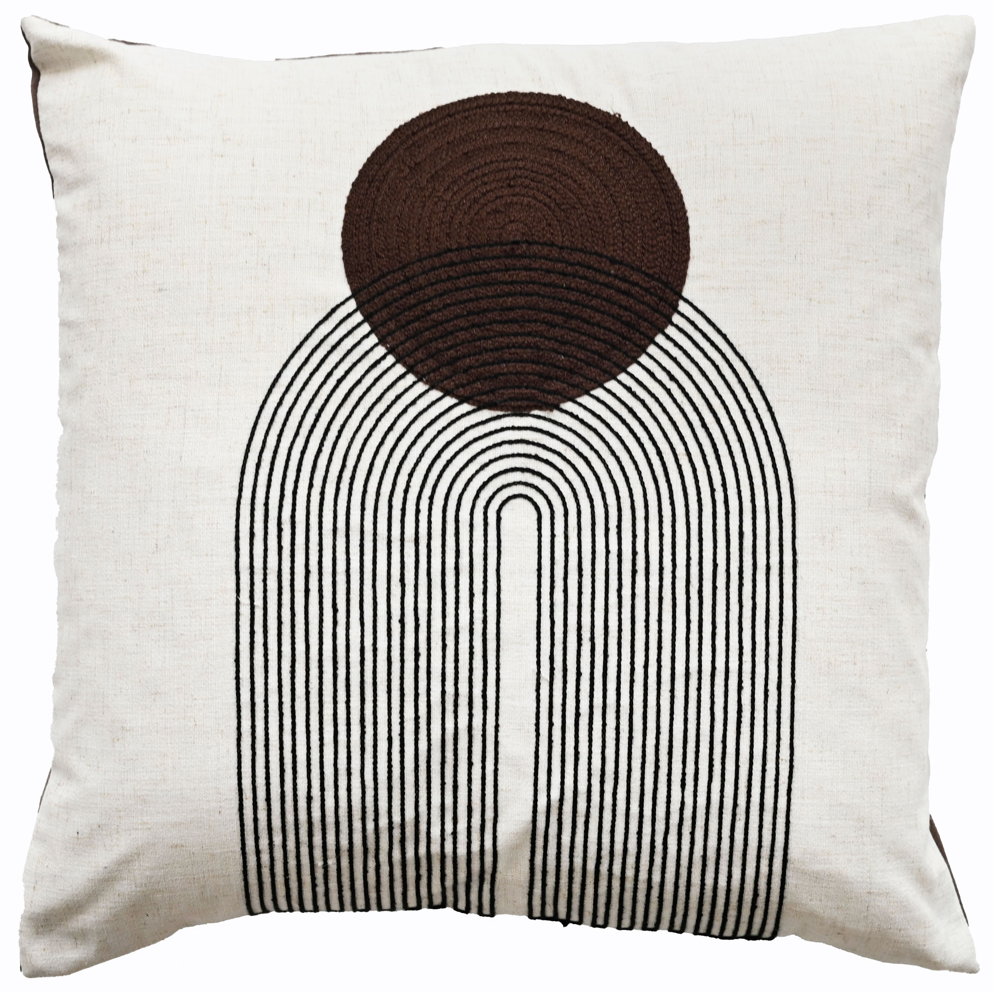 Art Deco Design With Chain Crewel Stitch Brow by Malini | Style Our Home
