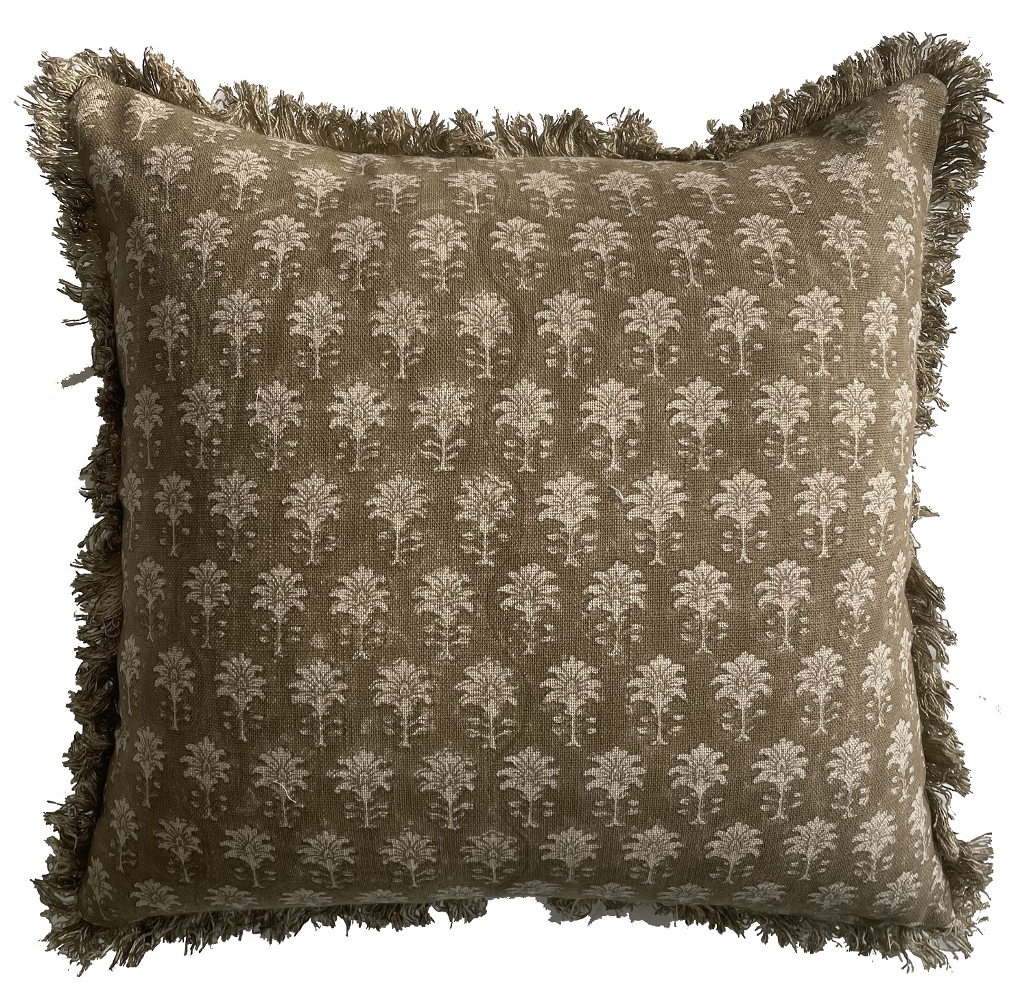 Bhuti Block Print Olive by Malini | Style Our Home