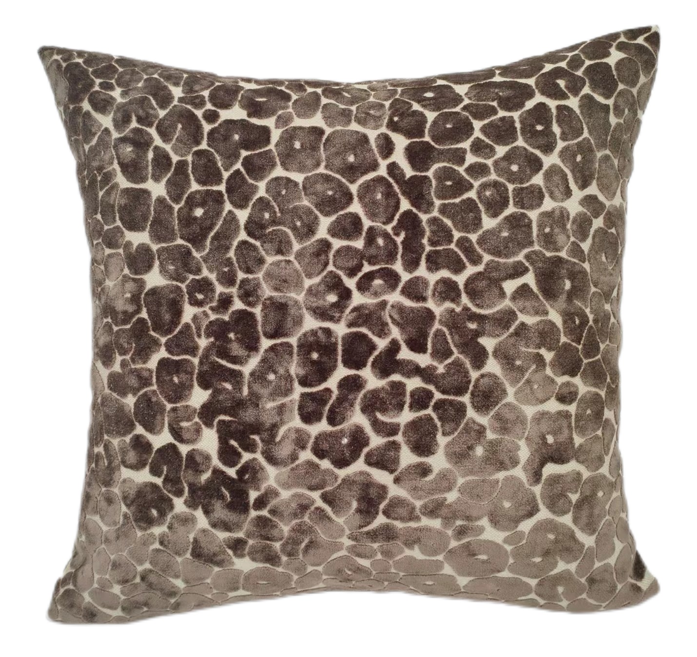 Leopard Cut Spoton Velv Paul Moneypenny Choc by Malini | Style Our Home