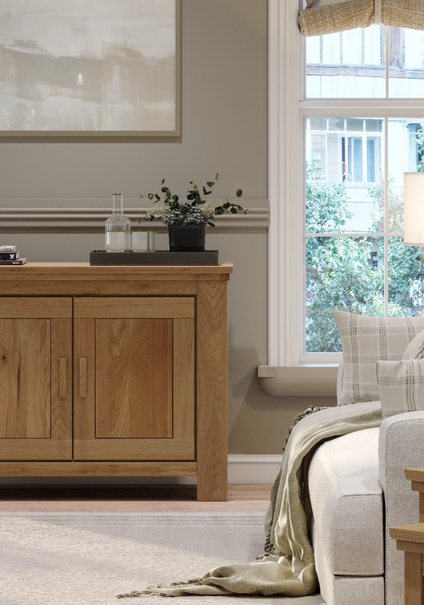 Schio 2 Door Sideboard by Bentley Designs | Style Our Home