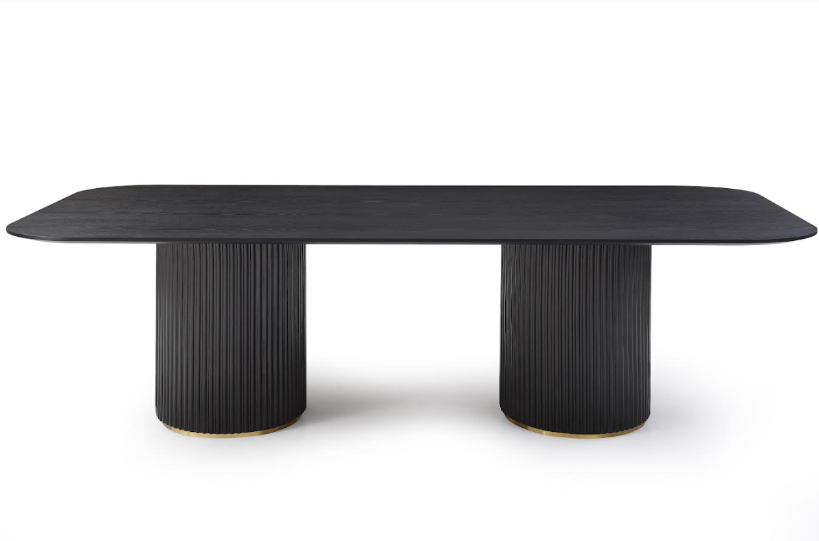 Lantine 280 Dining Table - Black Oak by Tommy Franks | Style Our Home