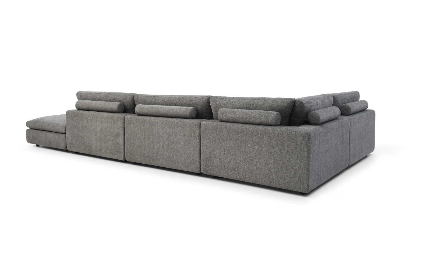 Blanco 5 Piece Modular Sofa - Charcoal by Tommy Franks | Style Our Home