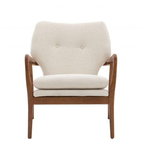 Jensen Cream Armchair by Gallery Direct | Style Our Home