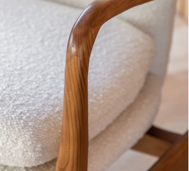 Jensen Cream Armchair by Gallery Direct | Style Our Home