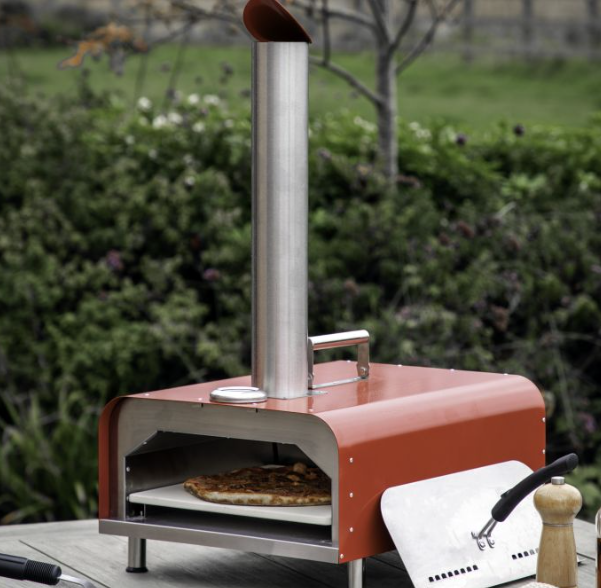 Piazza Pellet Pizza Oven Red| Style Your Home
