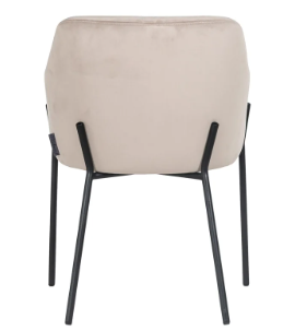 Fay khaki Velvet Chair by Richmond Interiors | Style Our Home