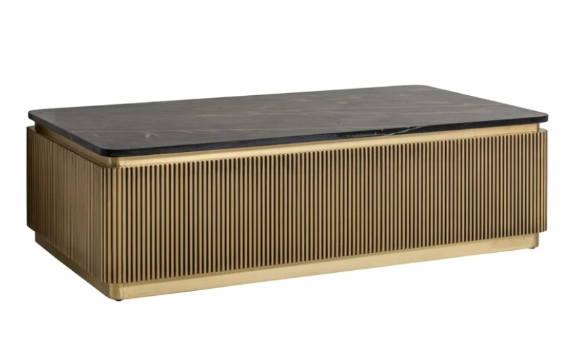 Ironville Gold Coffee Table by Richmond Interiors | Style Our Home 