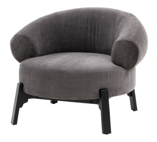 Faro Armchair Anthracite By Gallery Living | Style Our Home