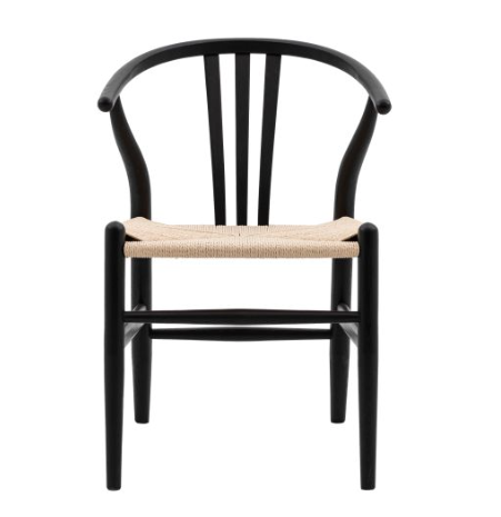 Peninsular Black Dining Chair (2pk) by Gallery Living | Style Our Home