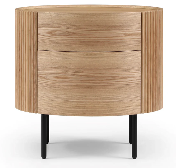 Lantine Bedside Table - Ash Oak By Tommy Franks | Style Our Home