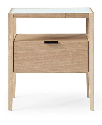 Grafiato Bedside Table - One Drawer By Tommy Franks | Style Our Home