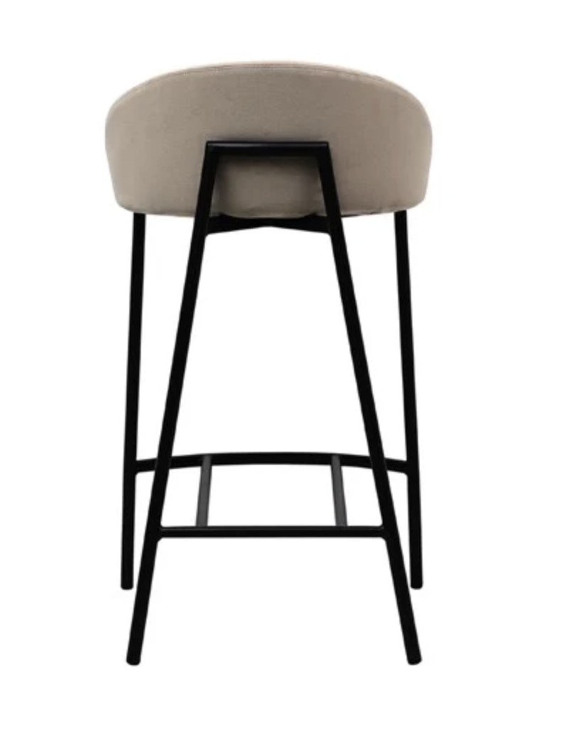 Tux Counter Stool - Taupe By Tommy Franks | Style Our Home