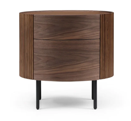 Lantine Bedside Table - Walnut By Tommy Franks | Style Our Home