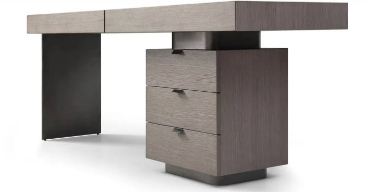 Oston Office Desk - Grey By Tommy franks | Style Our Home