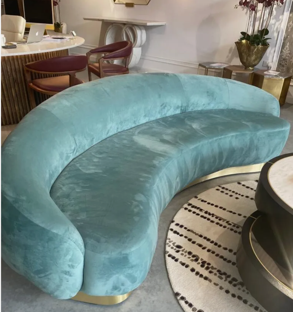 Curved Unique Sofa - Ex-Display