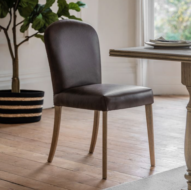 Hinton Antique Brown Dining Chair (2pk) by Gallery Living | Style Our Home