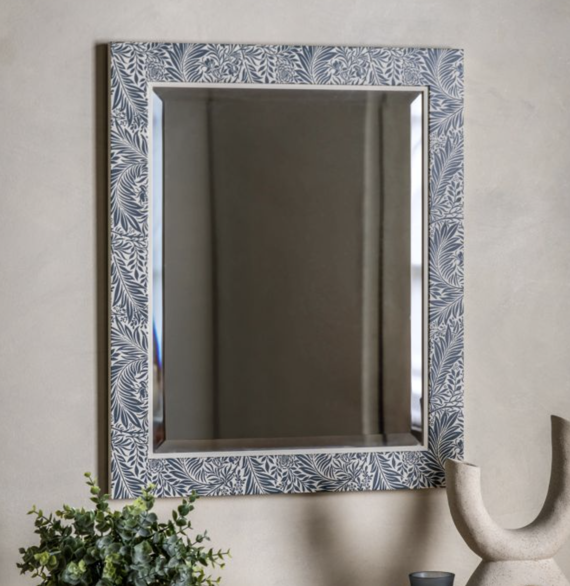 Baunton Navy Mirror by Gallery Living | Style Our Home
