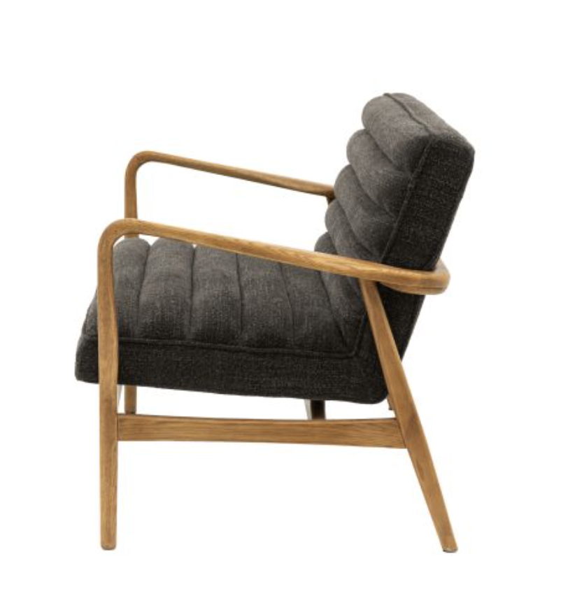 Datsun Charcoal 2 Seater Sofa by Gallery Living | Style Our Home