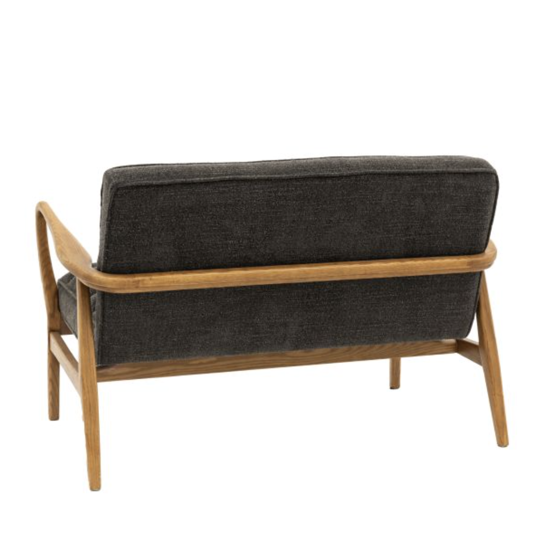 Datsun Charcoal 2 Seater Sofa by Gallery Living | Style Our Home