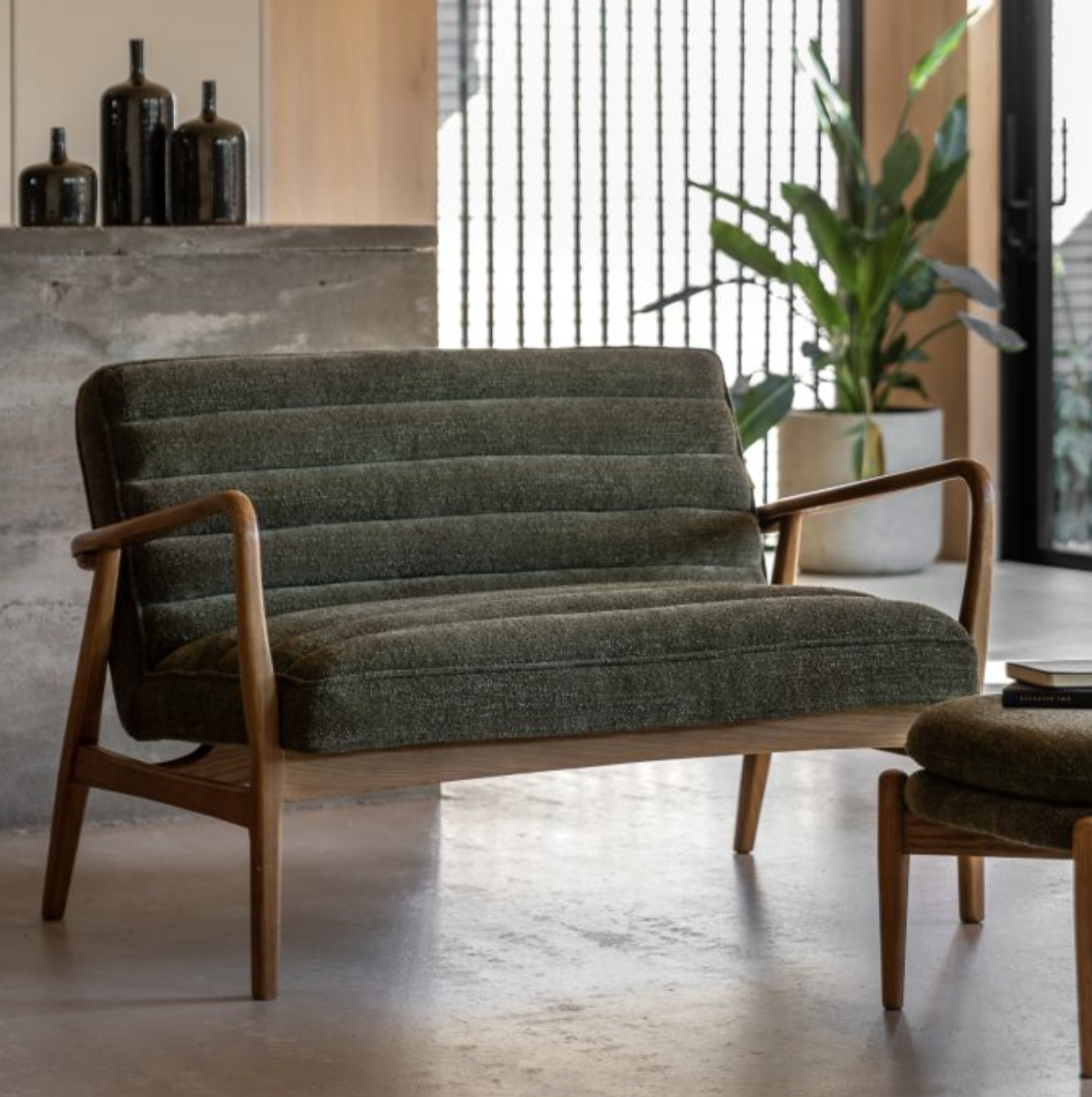 Datsun Green 2 Seater Sofa by Gallery Living | Style Our Home
