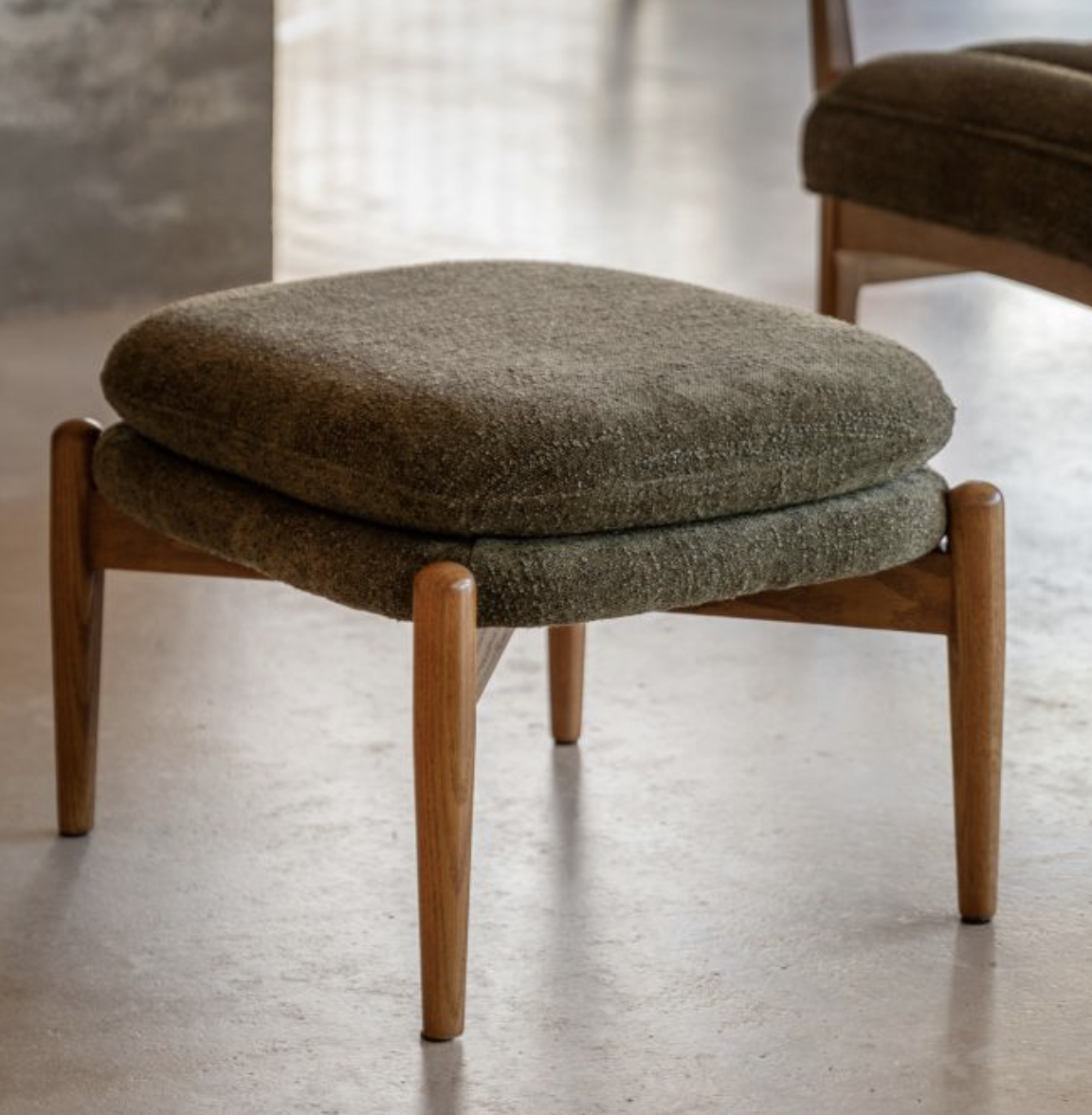 Datsun Green Footstool by Gallery Living | Style Our Home