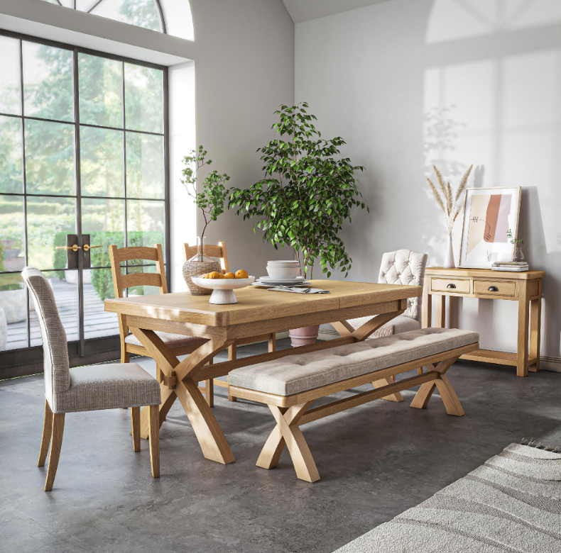 Normandy Cross Bench Without Cushion By Corndell / Global Home Group | Style Our Home
