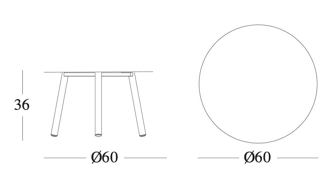 Lilo Coffee Table - 60cm by Vincent Sheppard | Style Our Home