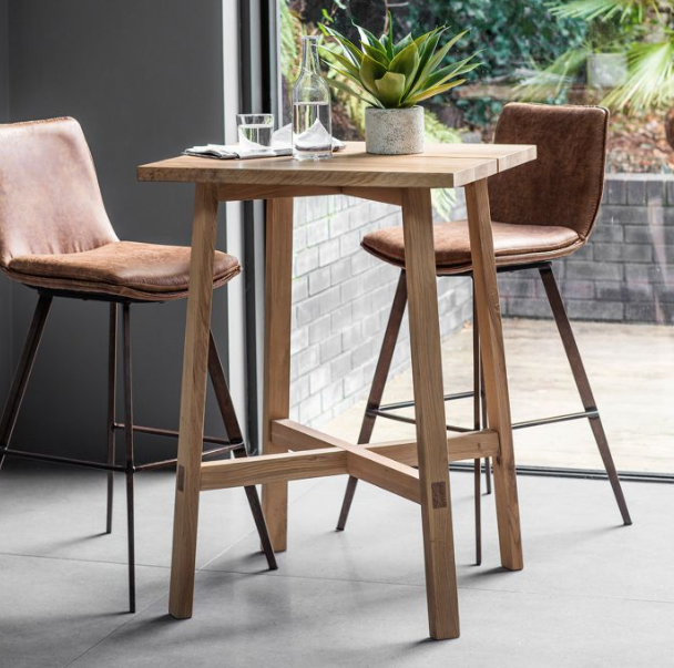 Palmer Brown Stool (a pair) - Style Our Home