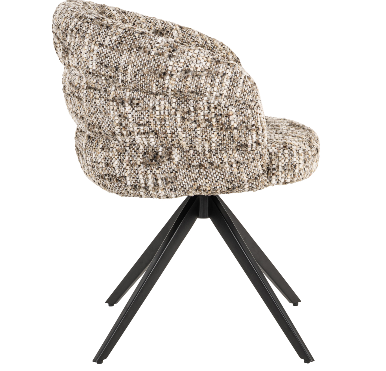 Serenity Brown Omara Swivel Dining Chair by Richmond Interiors | Style Our Home