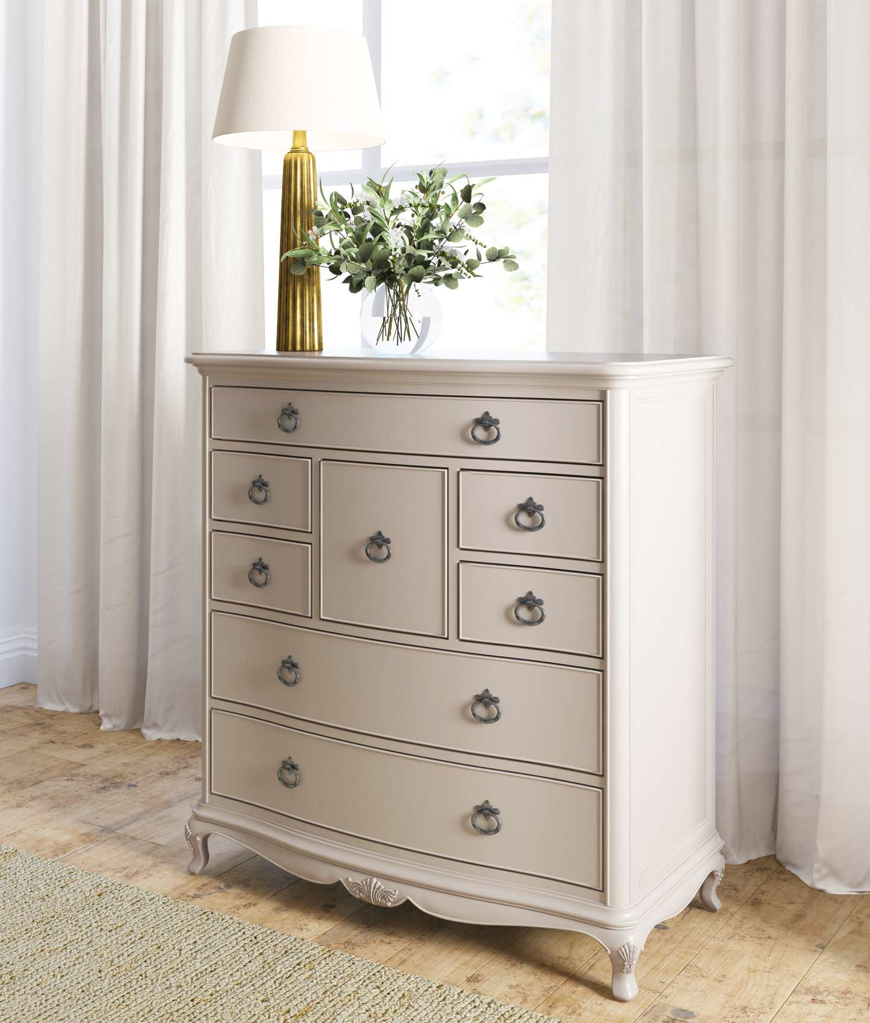 Ivory 8 Drawer Chest - Style Our Home