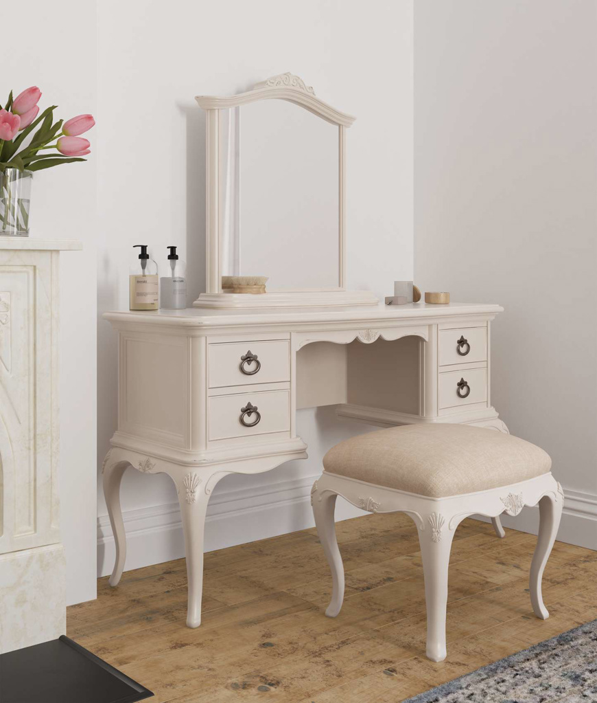 Ivory Dressing Mirror - Style Our Home