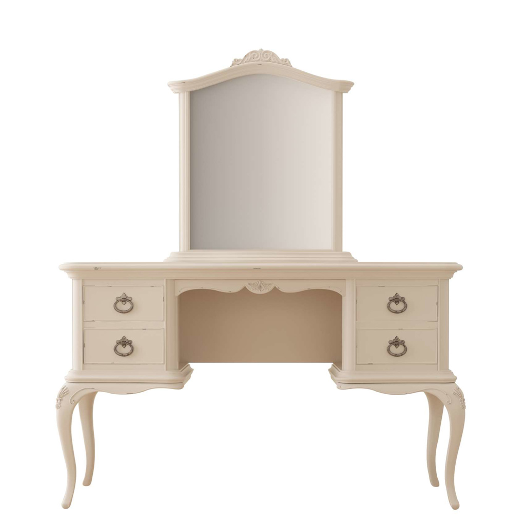 Ivory Dressing Mirror - Style Our Home