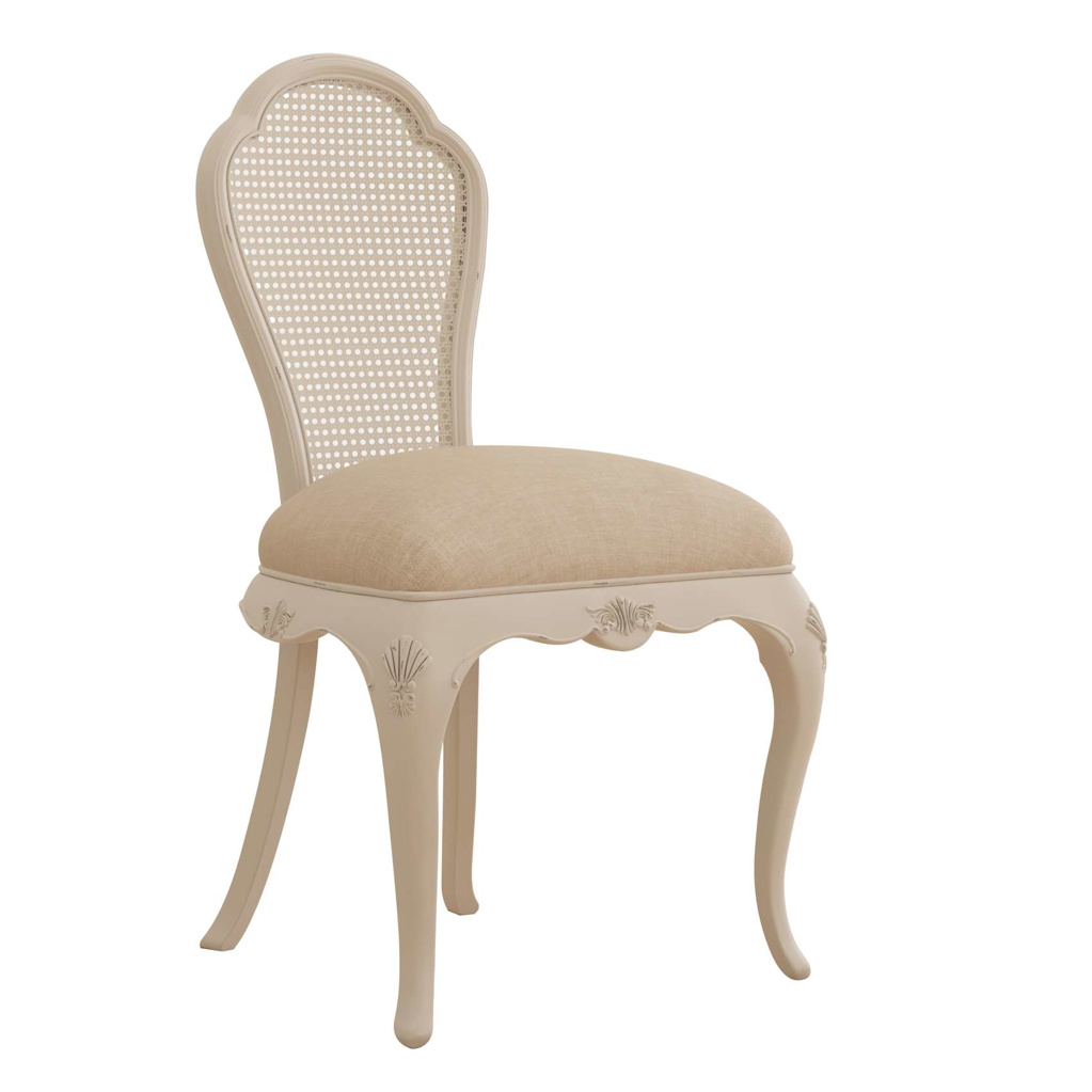 Ivory Bedroom Chair - Style Our Home
