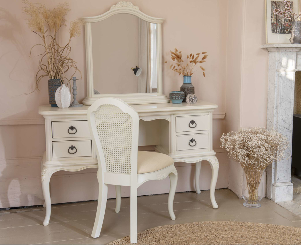 Ivory Bedroom Chair - Style Our Home