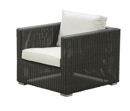 Chester Graphite Lounge Chair by Cane-line | Style Our Home