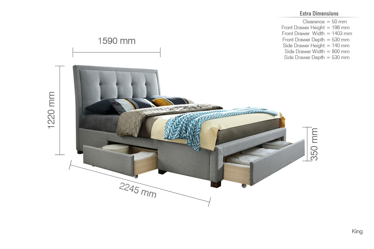 Shelby King Bed
