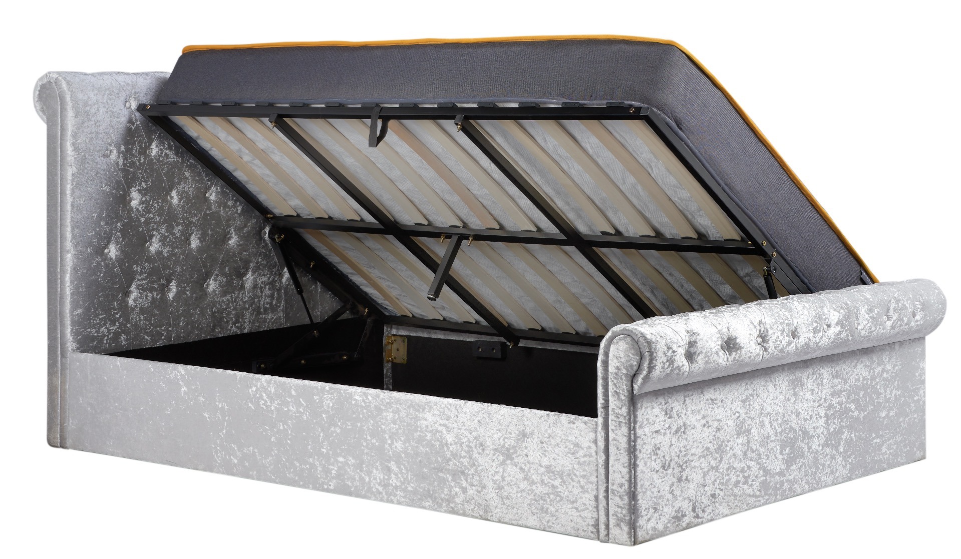 Sienna Small Double Ottoman Bed