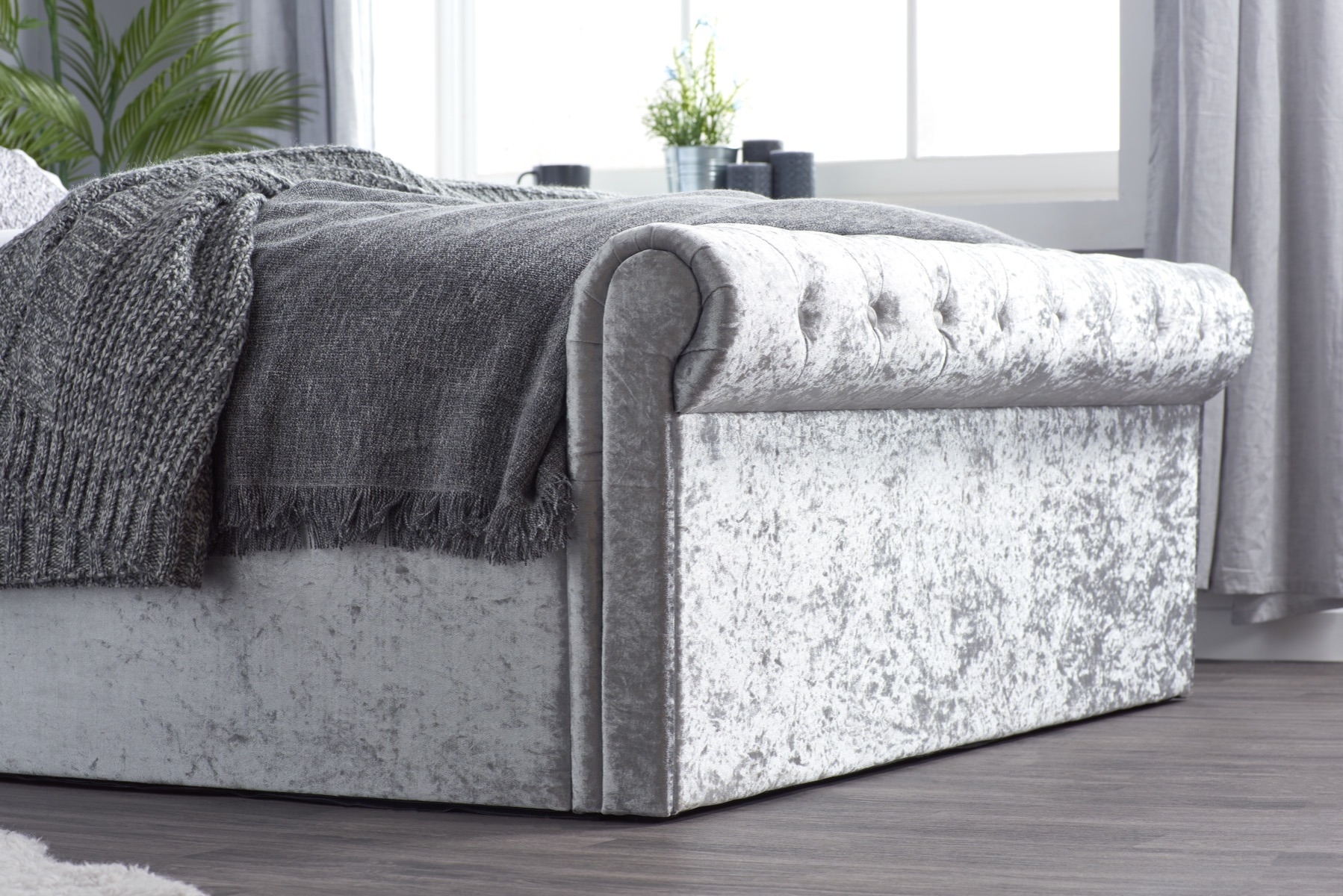 Sienna Small Double Ottoman Bed