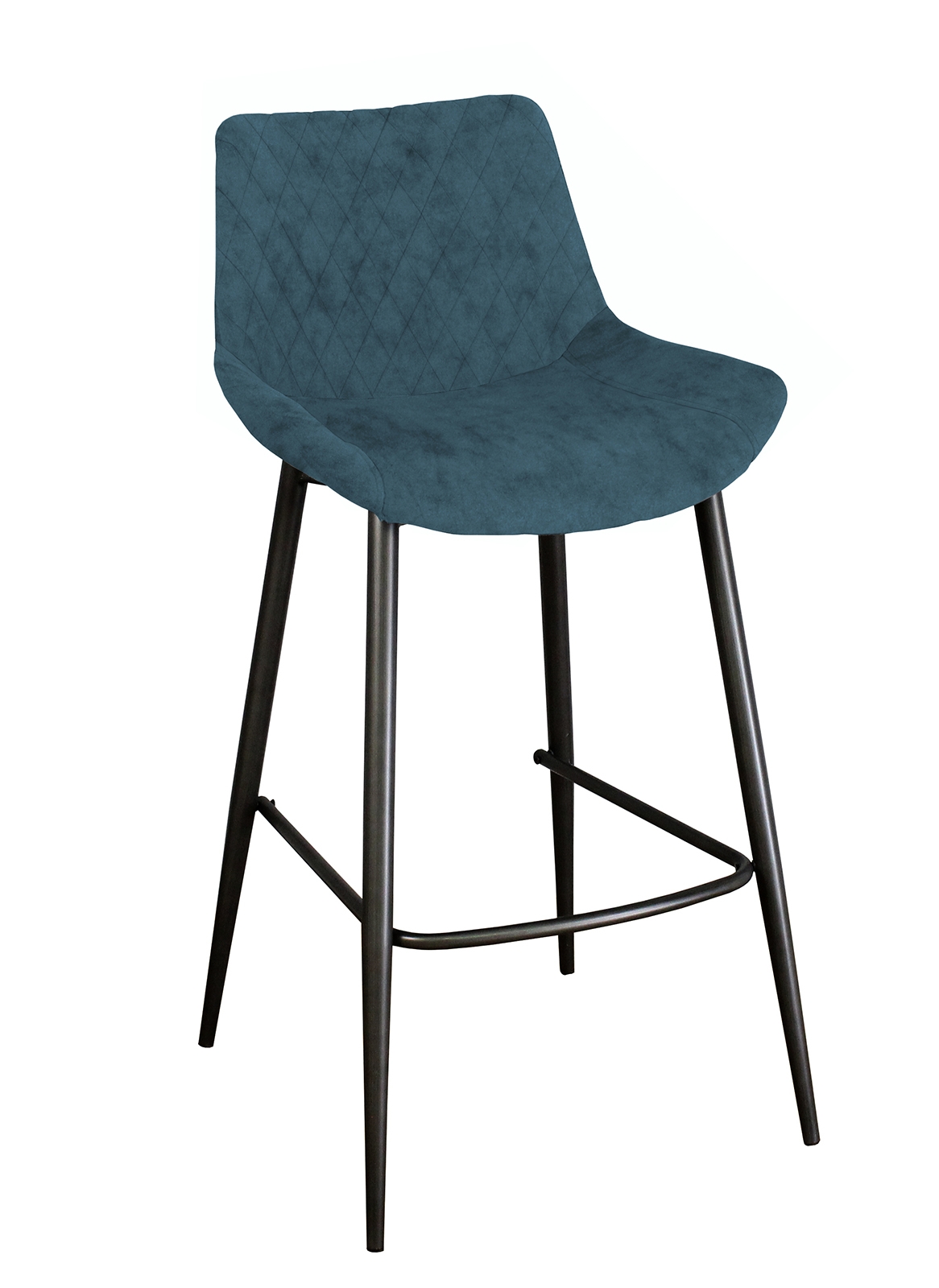Sigma Bar Stool With Graphite Leg-Mineral Blue by Classic Furniture | Style Our Home