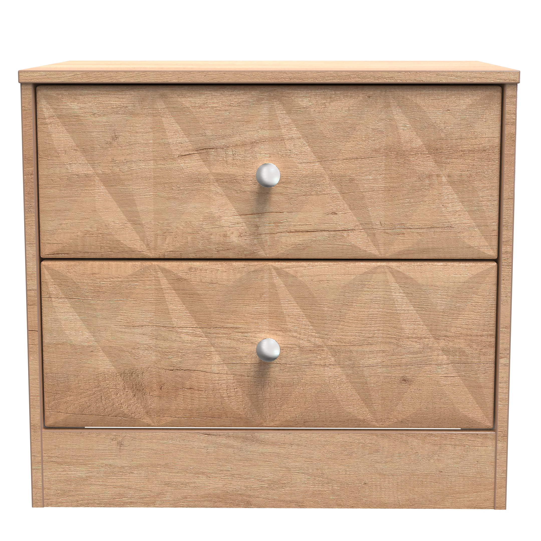 San Jose 2 Drawer Midi Chest in Nebraska Oak