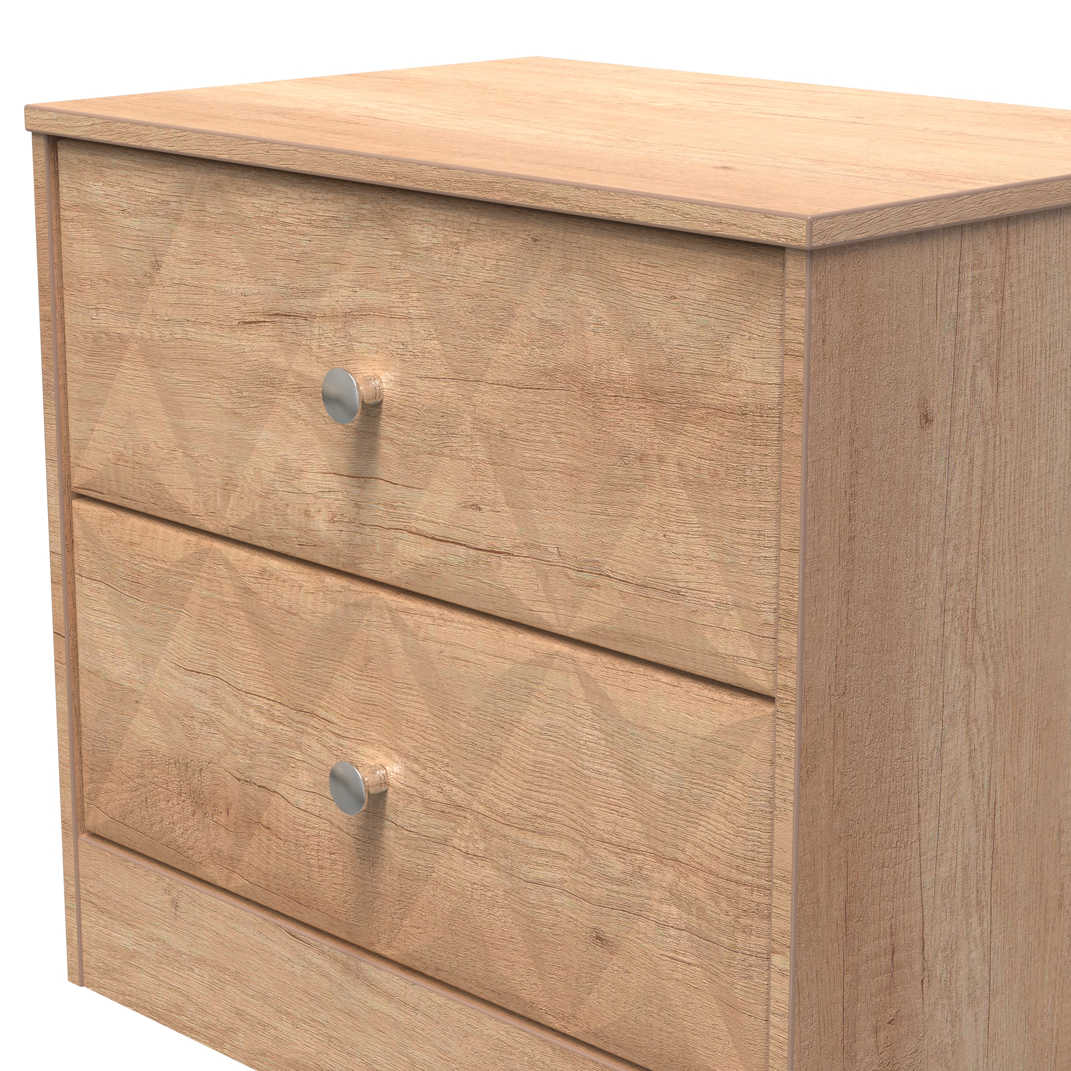 San Jose 2 Drawer Midi Chest in Nebraska Oak