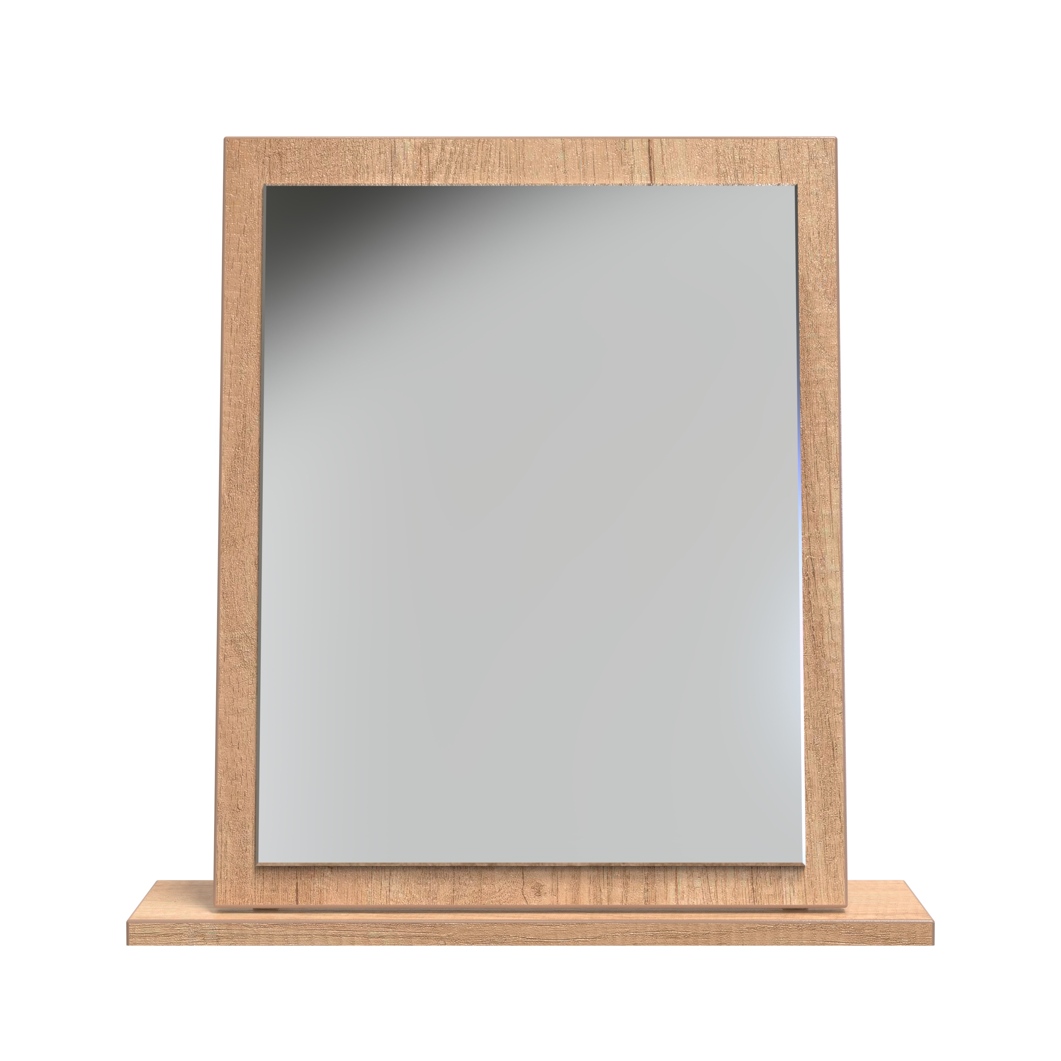 San Jose Small Mirror in Nebraska Oak