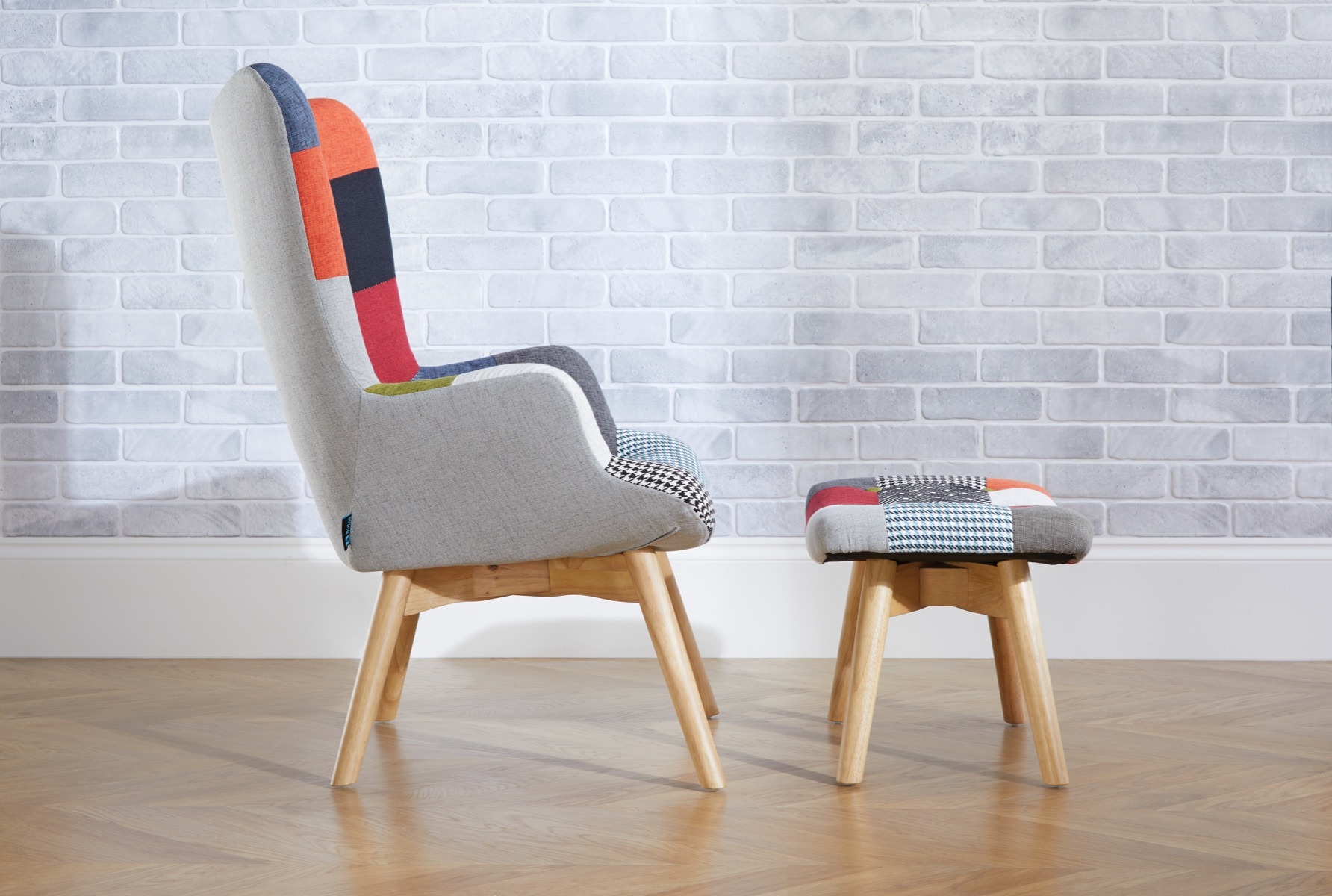 Sloane chair new arrivals and footstool