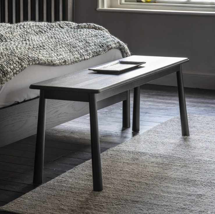 Wycombe Black Dining Bench - Style Our Home